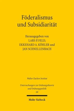 Föderalismus und Subsidiarität (eBook, PDF)