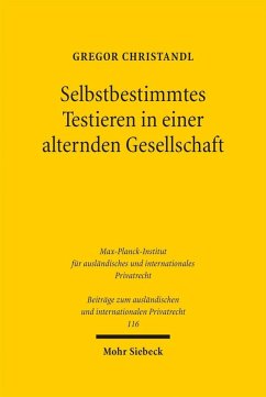 Cover Selbstbestimmtes Testieren in einer alternden Gesellschaft (eBook, PDF)