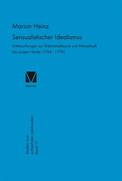 Sensualistischer Idealismus (eBook, PDF) - Heinz, Marion