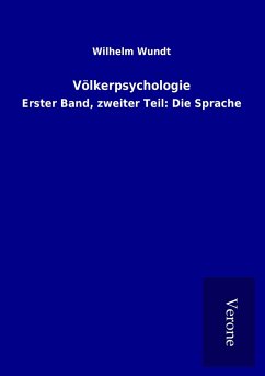 Völkerpsychologie - Wundt, Wilhelm