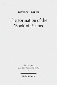 Cover The Formation of the 'Book' of Psalms (eBook, PDF)
