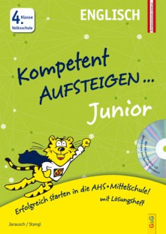 Kompetent Aufsteigen Junior Englisch 4. Klasse VS mit CD - Jarausch, Susanna;Stangl, Ilse