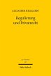 Regulierung und Privatrecht (eBook, PDF) - Bild 1