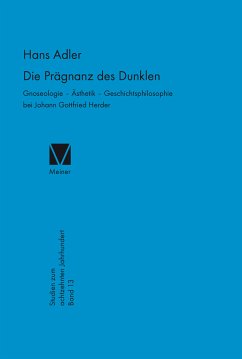 Die Prägnanz des Dunklen (eBook, PDF) - Adler, Hans