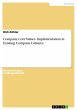 Company Core Values. Implementation in... - Bild 1