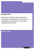 Potentials of Potato Starch for Biofuel Production. Fermentative Production of Alcohol by Saccharomyces Cerevisiae utilizing Potato Starch (eBook, PDF)