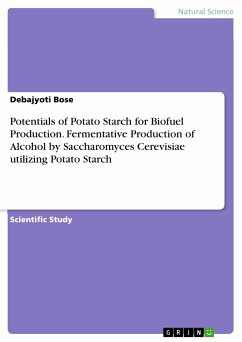 Potentials of Potato Starch for Biofuel Production. Fermentative Production of Alcohol by Saccharomyces Cerevisiae utilizing Potato Starch (eBook, PDF)