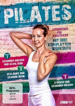Pilates Grundkurs für Einsteiger - Von Nina Metternich DVD-Box - Metternich,Nina