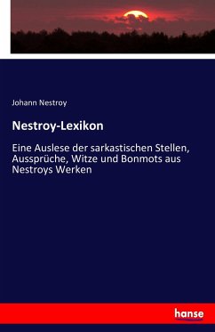 Nestroy-Lexikon - Nestroy, Johann