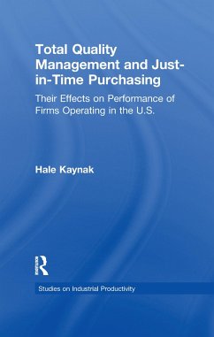 Total Quality Management and Just-in-Time Purchasing - Kaynak, Hale