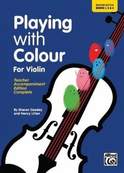 Playing with Colour for Violin, Teacher Book - Goodey, Sharon;Litten, Nancy