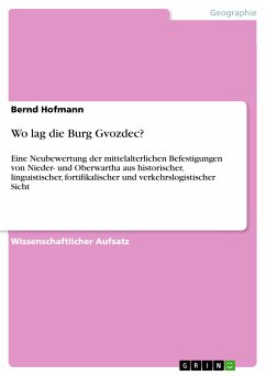 Wo lag die Burg Gvozdec? (eBook, PDF) - Hofmann, Bernd