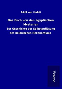 Das Buch von den ägyptischen Mysterien - Harleß, Adolf von