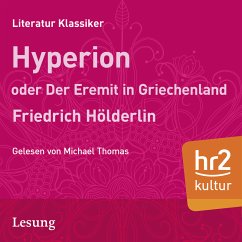 Hyperion oder Der Eremit aus Griechenland (MP3-Download) - Hölderlin, Friedrich