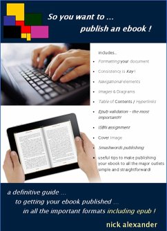 Cover So you want to publish an ebook! (eBook, ePUB)