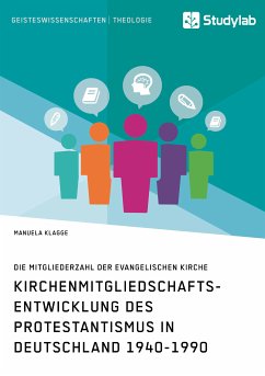 Kirchenmitgliedschaftsentwicklung des Protestantismus in Deutschland 1940-1990 (eBook, PDF) - Klagge, Manuela
