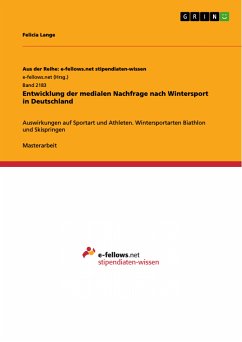 Entwicklung der medialen Nachfrage nach Wintersport in Deutschland (eBook, PDF)