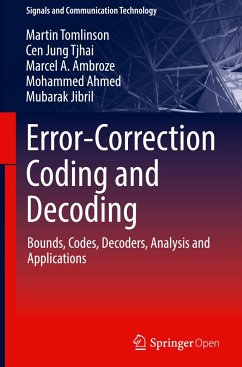 Error-Correction Coding and Decoding - Tomlinson, Martin;Tjhai, Cen Jung;Ambroze, Marcel A.