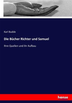 Die Bücher Richter und Samuel - Budde, Karl