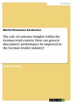 The role of customer insights within the German retail context. How can grocery discounters' performance be improved in the German retailer industry? (eBook, PDF) - Roumenov Karakostov, Martin