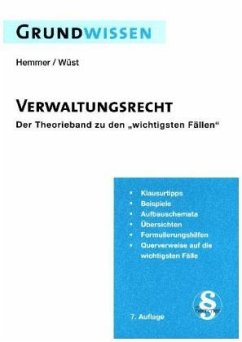 Grundwissen Verwaltungsrecht - Wüst, Achim;Hemmer, Karl-Edmund