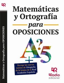 Matemáticas y ortografía para oposiciones - Agla Trabajos Técnicos