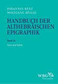 Handbuch der althebräischen Epigraphik (eBook, PDF)