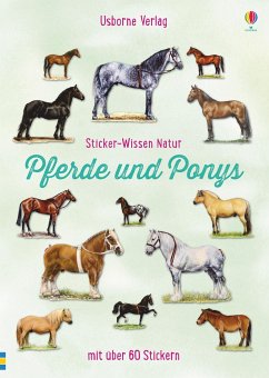 Sticker-Wissen Natur: Pferde und Ponys - Spector, Joanna