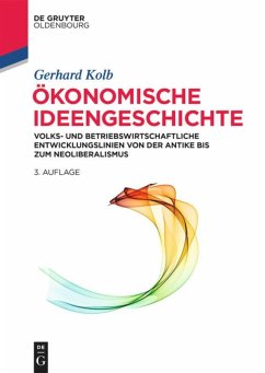 Ökonomische Ideengeschichte - Kolb, Gerhard