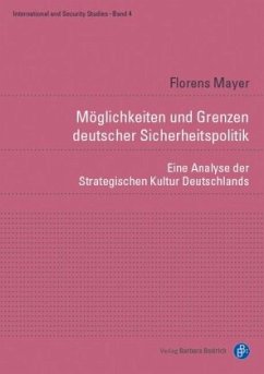 Cover Möglichkeiten und Grenzen deutscher Sicherheitspolitik