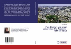 Post-Zionism and Israeli Universities: the Academic-Political Nexus