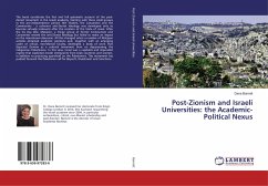 Post-Zionism and Israeli Universities: the Academic-Political Nexus - Barnett, Dana