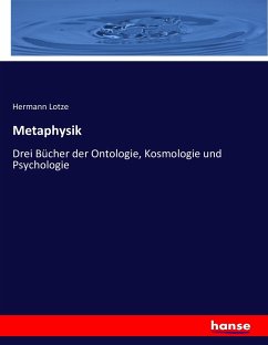 Metaphysik - Lotze, Hermann