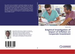 Empirical Investigation of Impact of Inflation on Corporate Investment