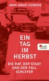 Ein Tag im Herbst (eBook, ePUB)