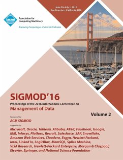 SIGMOD 16 2016 International Conference on Management of Data Vol 2 - Sigmod 2016 Conference Committee