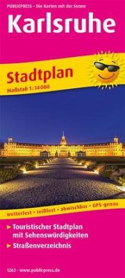 Cover PublicPress Stadtplan Karlsruhe