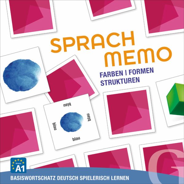 Sprachmemo Deutsch: Farben / Formen / Strukturen (Spiel) Sprachmemo Deutsch: Farben / Formen / Strukturen (Spiel)