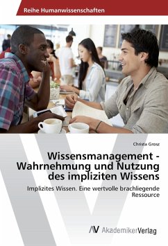 Wissensmanagement -Wahrnehmung und Nutzung des impliziten Wissens - Grosz, Christa