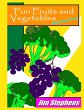 Fun Fruits and Vegetables Coloring Book - Bild 1