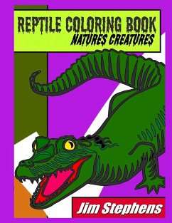 Reptile Coloring Book - Stephens, Jim