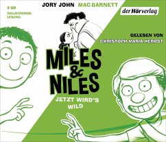 Jetzt wird's wild / Miles & Niles Bd.3 (3 Audio-CDs) - John, Jory;Barnett, Mac