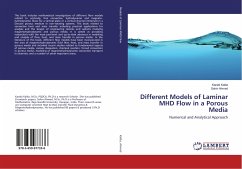 Different Models of Laminar MHD Flow in a Porous Media