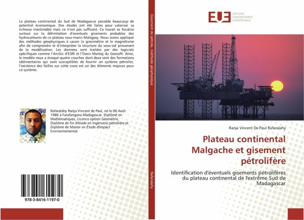 Plateau continental Malgache et gisement pétrolifère