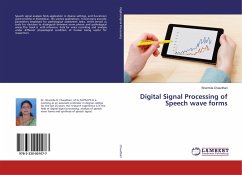 Digital Signal Processing of Speech wave forms