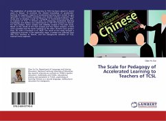 The Scale for Pedagogy of Accelerated Learning to Teachers of TCSL - Cai, Qiao Yu