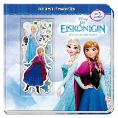 Cover Disney Die Eiskönigin, m. 15 Bild-Magneten