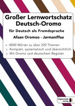 Großer Lernwortschatz Deutsch-Oromo für Deutsch als Fremdsprache - Nazrabi, Noor