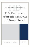 Historical Dictionary of U.S. Diplomacy from the Civil War to World War I (eBook, ePUB)