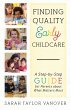 Finding Quality Early Childcare (eBook,... - Bild 1